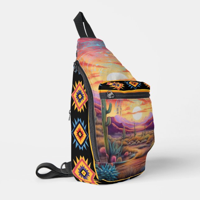 Print Cut Sew Bag Crossbody Bag (Linke Seite)