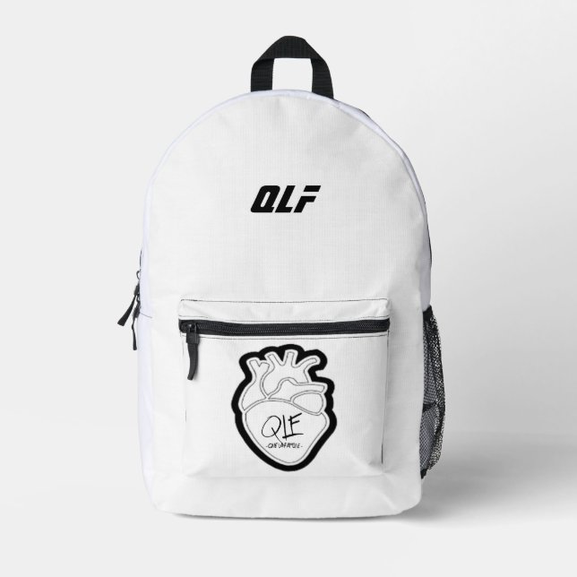 Print Cut Sew Bag für QLF pnl Bedruckter Rucksack (Vorderseite)