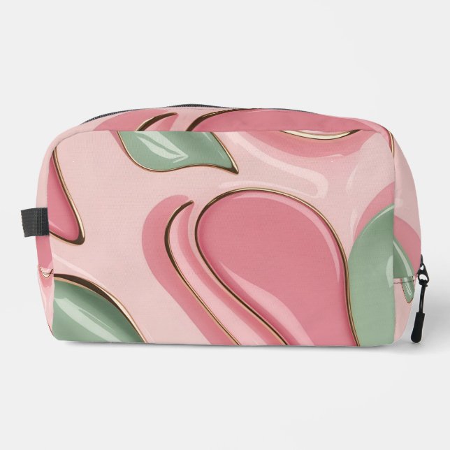 Print cut sew bag in stylish graphic waschbeutel (Vorderseite)