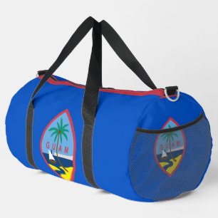 Print Cut Sew Bag mit der Flagge Guam, USA Duffle Bag