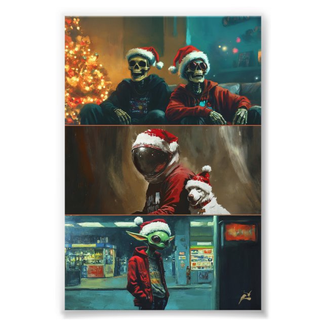 Print Feliz Natal Fotodruck (Vorne)