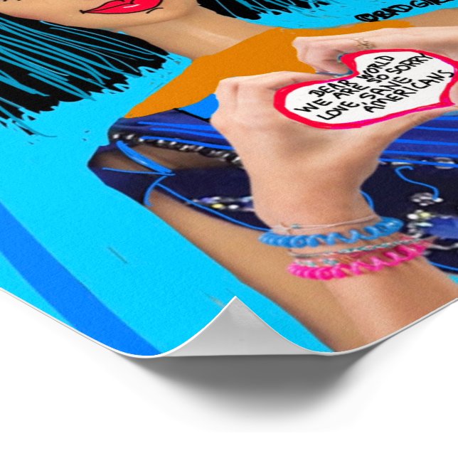 Print from original art poster (Ecke)