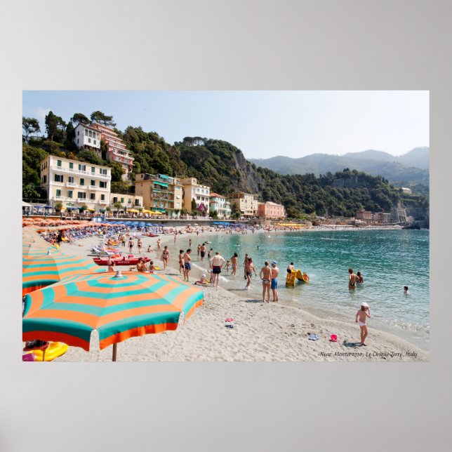 Print: Memories of Italy - Le Cinque Terre Poster (Vorne)