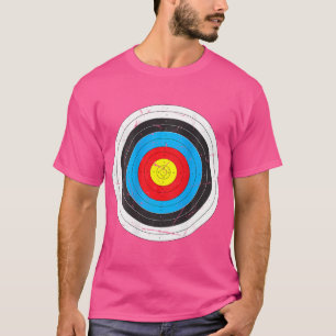 (Print On Back) Funny Archery Target Junter T-Shirt