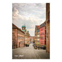 Print on Quality Foto Paper: Nürnberg Deutschland