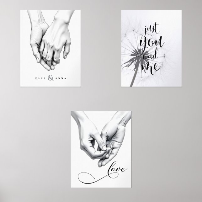 Print Set - Tableaux romantiques (Recto)