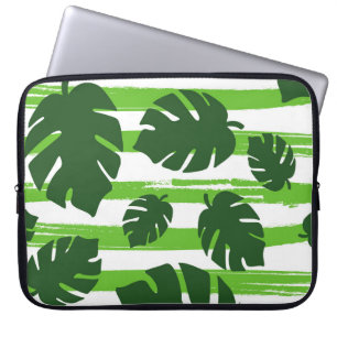 Print Summer exotic Dschungel Pflanze tropische Pa Laptopschutzhülle