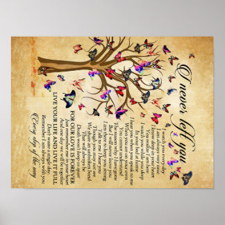 Print, Value Poster Paper Butterfly Leinwand (Matt