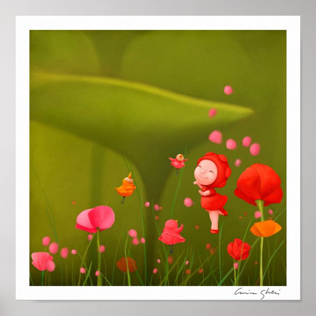 Print von Cristina Ghelfi Poster (Vorne)