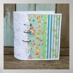 Printable Adoble Foto von Scrapbook Country Poster