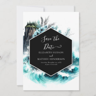 Printable Boho Nautical Wedding Save The Date