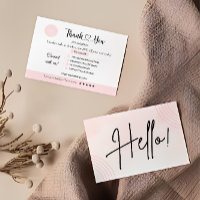 Printable Business Danky Card