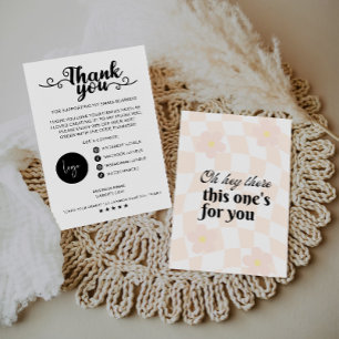 Printable Business Danky Card Dankeskarte