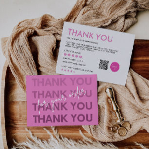 Printable Business Danky Card Dankeskarte