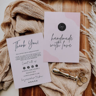 Printable Business Danky Card Dankeskarte