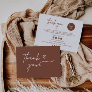 Printable Business Danky Card Dankeskarte