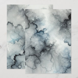 Printable Ghosting Mist Halloween Alkohol Tinte Einladung