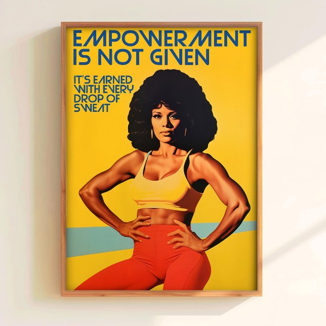 Printable Gym Wall Art 70s Poster Gym Art Print Fi (Von Creator hochgeladen)