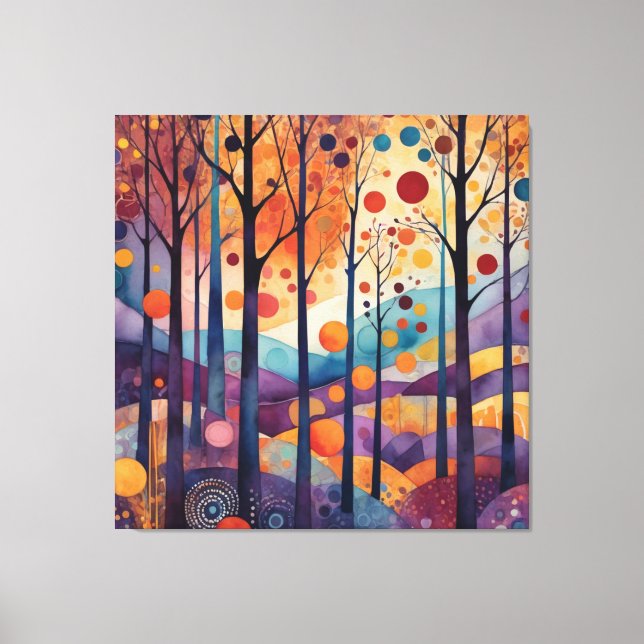 Printable, lebendige Wandkunst, Kunstdrucke, Kinde Leinwanddruck (Vorderseite)