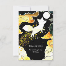Printable Magical Fox Birthday