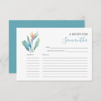 Printable Recicards Wasserfarbene Blume