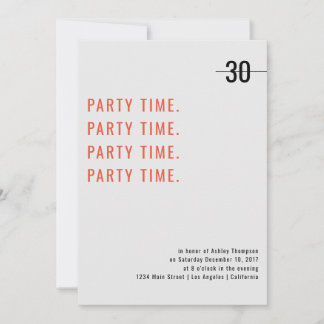 Printdesign Einladung zum Geburtstag