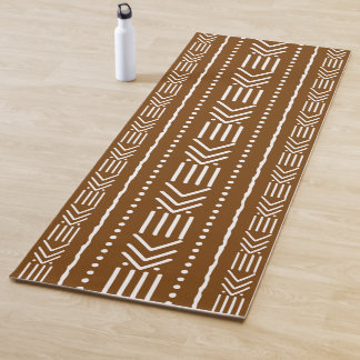 Printed African Bogolan Designer Yoga Matt Yogamatte