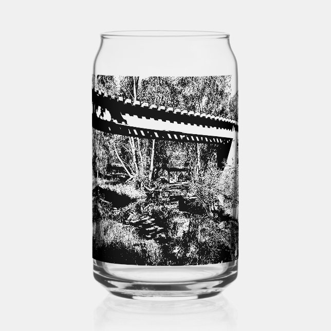 Printed can glass dosenglas (Vorderseite)