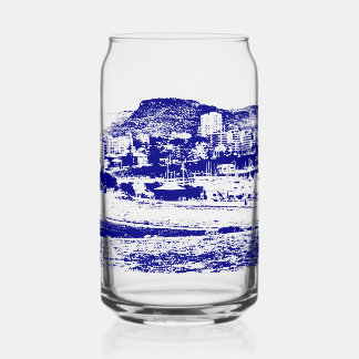 Printed can glass dosenglas