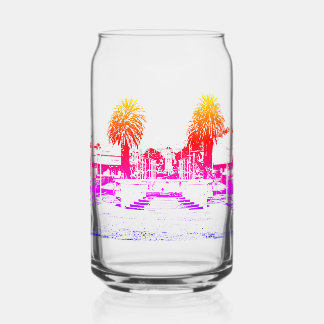 Printed can glass dosenglas