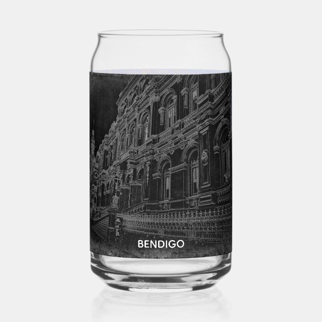 Printed can glass dosenglas (Vorderseite)