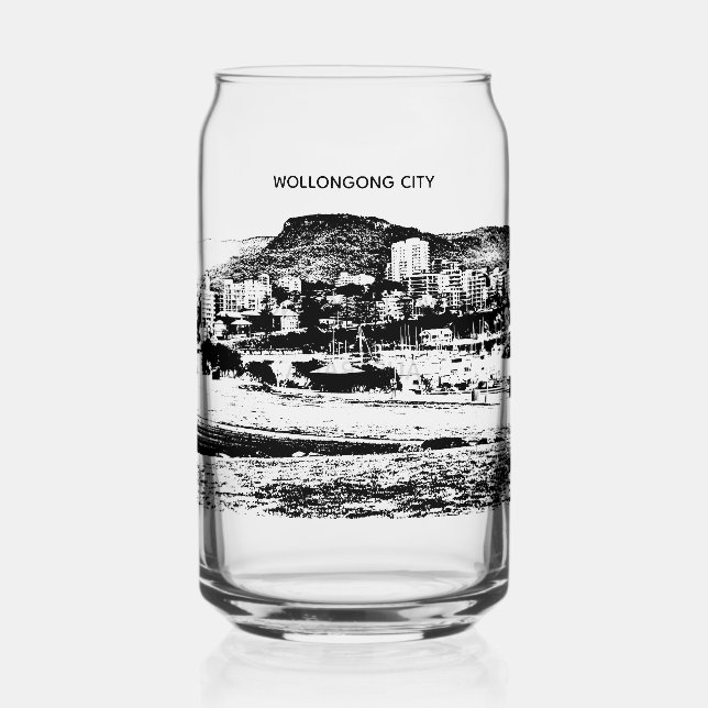 Printed can glass dosenglas (Vorderseite)