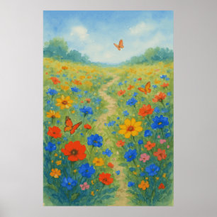 Printemps 7, Whispers Fleurs sauvages, Impression 