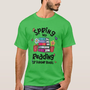 Printemps En Lecture TR Kohler Livres T-Shirt