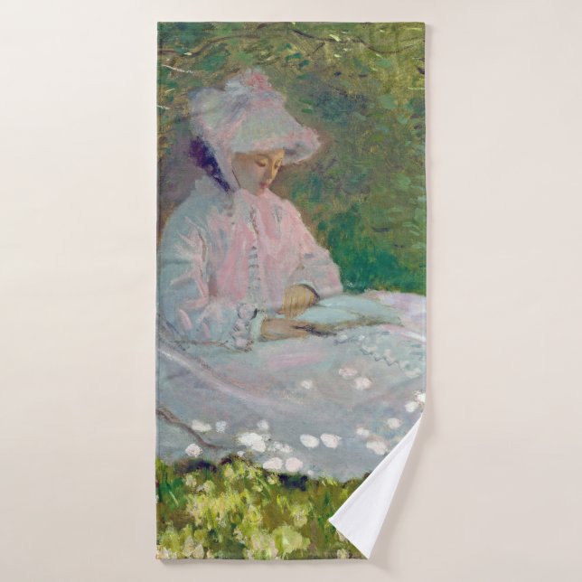 Printemps, Monet (Serviette de bain)