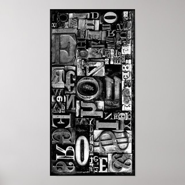Printing Type Poster (Vorne)