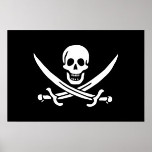 Printwerbung "Calico Jack Pirate" Poster