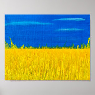 Printwerbung "Ernte Demokratie" Poster