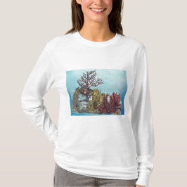 Printwerbung für das unterseeische Korallenriff T-Shirt