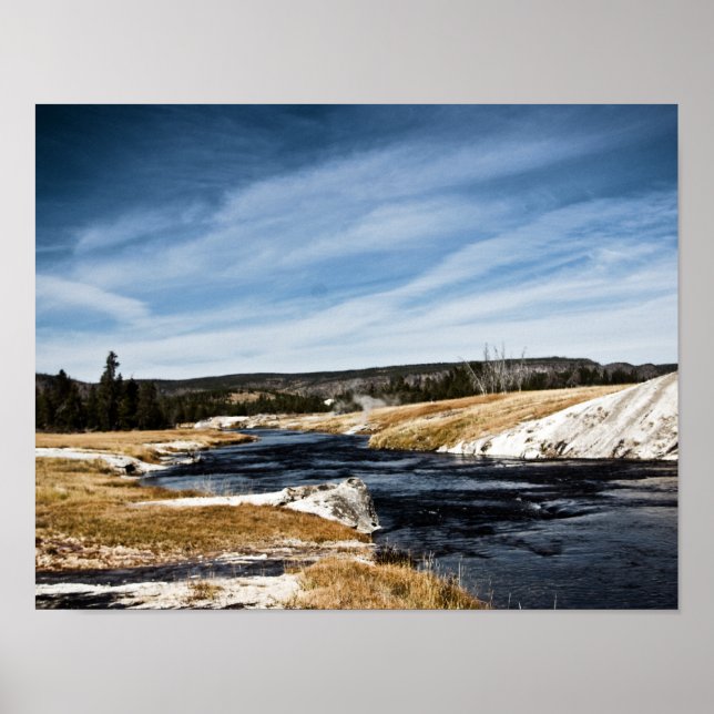 Printwerbung für den Firehole Poster (Vorne)