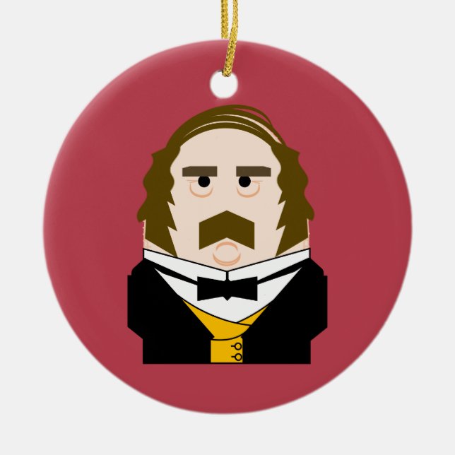 Prinz Albert, Prinz Consort Keramik Ornament (Vorne)