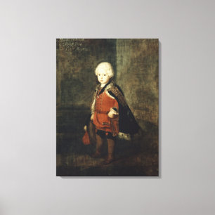 Prinz Augustus William gealtert vier, 1734 Leinwanddruck