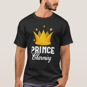 Prinz Charming Fairy Tale Halloween Lazy Costume T-Shirt