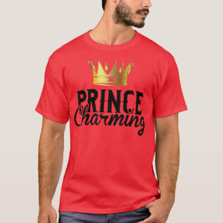 Prinz Charming Funny Fairy Tale Halloween Lazy Co T-Shirt