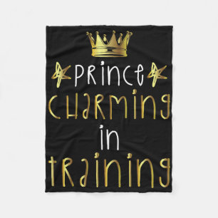 Prinz Charming in der Ausbildung Helden Halloween  Fleecedecke