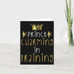 Prinz Charming in der Ausbildung Helden Halloween Karte