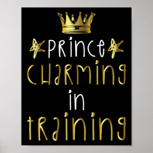 Prinz Charming in der Ausbildung Helden Halloween Poster