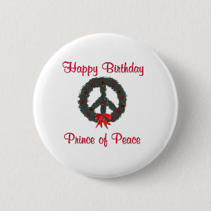 Prinz des FriedensKranzes Button