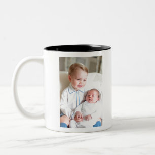 Prinz George und Prinzessin Charlotte Zweifarbige Tasse