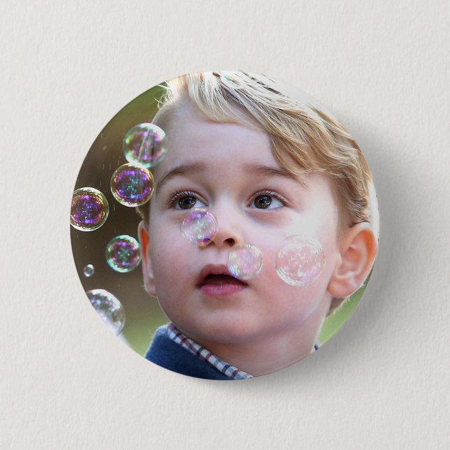 Prinz George von Cambridge Button (Vorderseite)